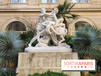 Visuel Paris 6e - statue centaure Gustave Crauk