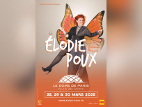 Elodie Poux à Paris avec son spectacle Le Syndrome du Papillon aux Folies Bergère