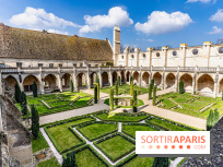 L'Abbaye de Royaumont - les photos -  jardin - bâtiment des moines