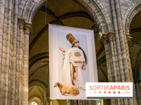 La Trêve la Basilique Saint-Denis, l'exposition costumes et photos de Sophie Comtet Kouyaté en mode jeux Olympique en Grèce Antique