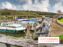 Saint-Mammès, le charmant village de mariniers de Seine-et-Marne - 77 - les photos