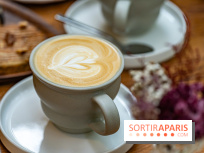 Fu Patisserie et coffee shop Paris 13e -  cafe latte