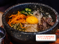 Hwaro Grill, le barbecue Coréen Paris 15e -  bibimbap bœuf