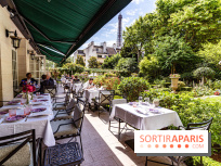 La terrasse jardin Summer de la Bauhinia au Shangri-La Paris
