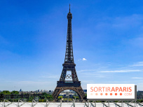 Tour Eiffel anneaux jeux olympiques Paris 2024