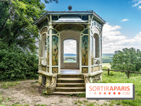 Le kiosque du belvédère de Chatillon à Risny-sur-Seine en Yvelines