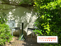 Hôtel Rosalie - Patio terrasse