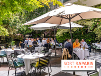 La terrasse du Jardin Privé à Châtelet Les Halles en mode barbecue