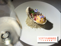 ERH - Huitre poché, wagyu shabu shabu