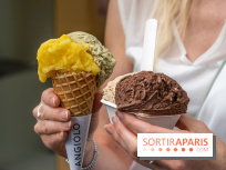 Angiolo, le glacier de Saint-Germain-des-Près - les photos -  pot et cornet