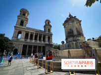 JO Paris 2024 : Fan zone Saint-Sulpice