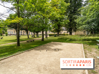 Le brunch à volonté exceptionnel de la Maison du Val à Saint-Germain-en-Laye dans les Yvelines - 78  -  terrain de pétanque
