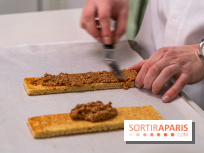 Cours de cuisine au Ritz : la bûche de Noël 2024 -  A7C6241