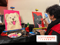 Paint your pet, l'atelier créatif pour peindre votre animal de compagnie - nos photos
