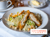 Le brunch confidentiel de l'Hotel Particulier de Montmartre -  salade ceasar