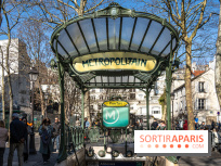 Station Abbesses - métro parisien