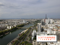 Ballon de Paris au parc André-Citroën : nos photos du vol à bord de l'aéronef - visuel Paris - vue aérienne Paris - vue toit Paris