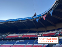 Tyrolienne au Parc des Princes
