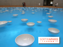 Clinamen, nos photos de l'une installation aquatique et musicale à la Bourse de Commerce - Clinamen Bourse de Commerce 9