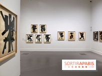 Pierre Soulages : nos photos de son exposition et de ses peintures sur papier à voir au Musée du Luxembourg