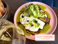 Comptoir Lazu - Courgettes crues et cuites, stracciatella