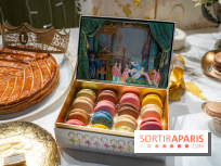 Les bûches et créations de Noël et fêtes de Ladurée 2025