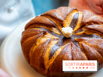 La Bûche et la galette des roi du George V par Michael Bartocetti et Guillaume Cabrol