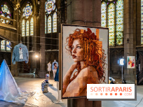 Exposition street-art et mode gratuit dans une chapelle à Paris : à la Croisée des Arts - photos