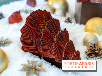 Bûche de Noël du Bristol 2025 signée Maxence Barbot : l'Art du Sommet - photos - A7C08918