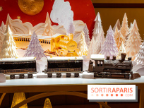 Bûche de Noël Lenôtre 2025 : Le train des Merveilles et les créations de fête - photos - A7C07643