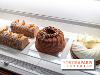 Bûches de Noël de la Pâtisserie Matthieu Pauline Paris 7e