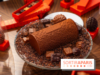Bûche de Noël et créations de fête de Chapon 2025