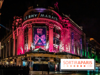 Inauguration des vitrines de Noël du BHV Marais à Paris 2025 avec Vincent Niclo et Vitaa - photos - A7C01468