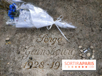 Visuels Paris - Tombe Serge Gainsbourg