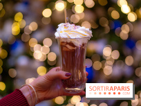 Tea time de Noël du Mandarin Lutetia 2025 par Nicolas Guercio - photos - chocolat chaud