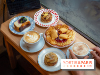 Bonne Montmartre, le coffee shop Norvégien Paris 18e - gaufre