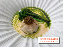 La Véranda, La Réserve Hôtel & Spa - Raviole de Saint-Jacques, caviar