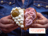 Saint-Valentin 2026 : les cœurs pâtissiers de Maison Aleph - photos - demi coeur
