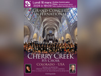 Grand Concert de Chant Choral à l'Eglise Américaine de Paris