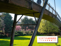 Les pommiers et cerisiers en fleurs du Jardin de Reuilly, Parc de Reuilly à Paris 12e - photos  - parc