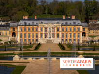 Les tulipes du Château de Dampierre, son jardin anglais et le jardin Le Nôtre