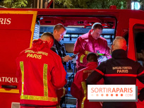 Simulation géante des pompiers de Paris sur les quais parisiens