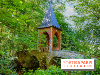 La réserve Naturelle des Etangs de Bonnelles, son pont kiosque, temple de l'amour et ses trésors
