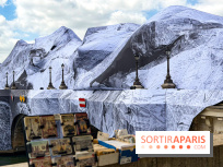 La Caverne du Pont Neuf : le montage de l’installation géante de JR démarre à Paris