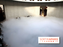 Fujiko Nakaya : nos photos de sa sculpture de brouillard à voir à la Bourse de Commerce