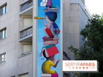 Seth, nos photos de sa nouvelle fresque monumentale à admirer dans le 19e à Paris - Seth 8