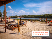 La plage et guinguette des Étangs de Hollande - photos