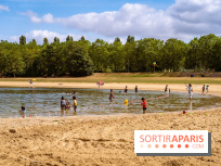 Île de loisirs du Val de Seine dans les Yvelines, plage, baignade et activités - photos