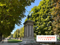 La promenade du Cours de la Reine, une ancienne promenade royale le long des quais de Seine
