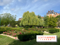 Le square Séverine, grand espace vert du 20e arrondissement